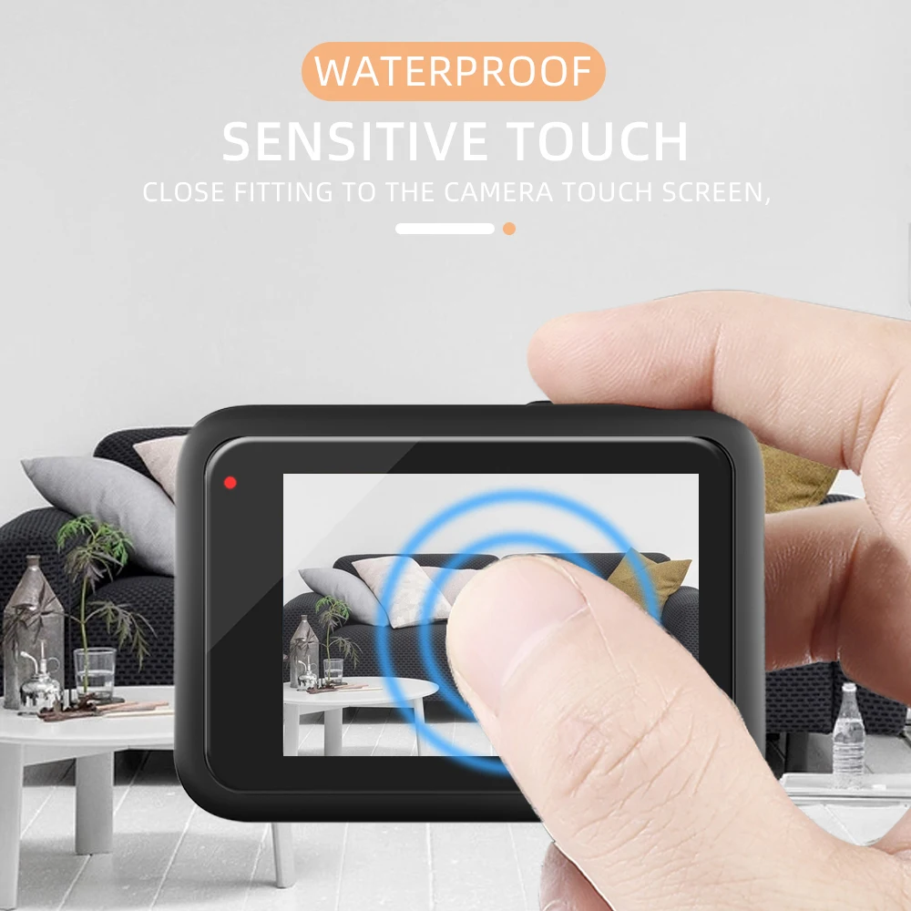 For Go Pro Hero 9/10/11 Sport Camera Accessories Temepered Glass Screen Protector Clear Anti Scratch Protective Films