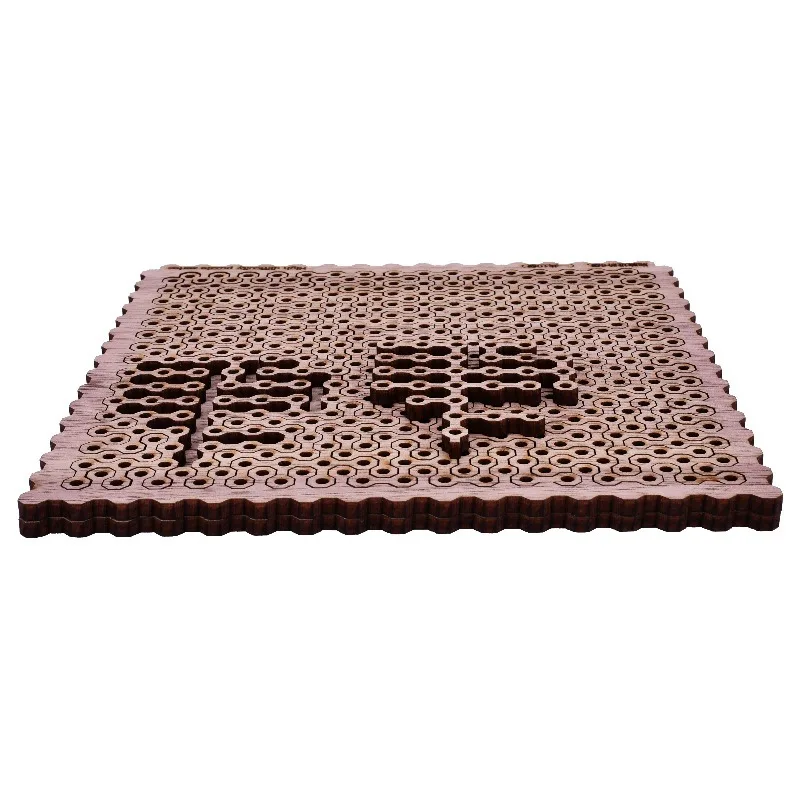 Level 10 Difficulty Deciphering Hell-level Wooden Puzzle High Difficulty Adult Edition Brain Burning Puzzle Super Difficult