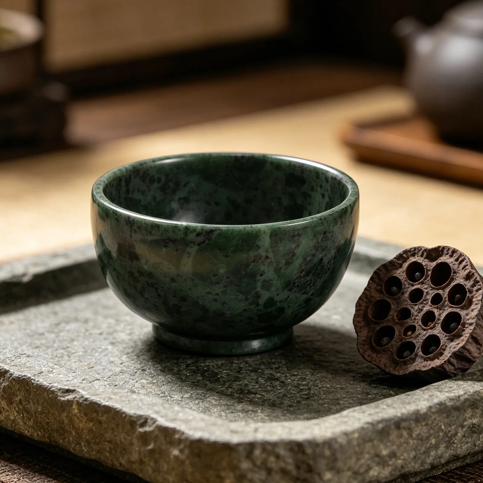 天然素材を使用したアロマセラピー用ボウル。職人による手作りのセラミック製で、アロマ蒸気吸入、スパ、ウェルネス、リラックス効果を目的とした使用に適しています。ご自宅やオフィスでもお使いいただけます。