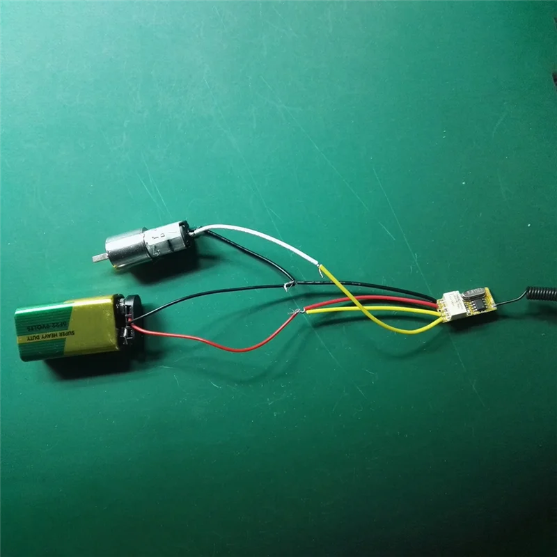 A68Z Interruttore remoto RF 433MHZ 4.2V 4.5V 5V 6V 7.4V 9V 12V Contatto relè piccolo Interruttori wireless NO COM NC Contatto relè PCB + Pllast