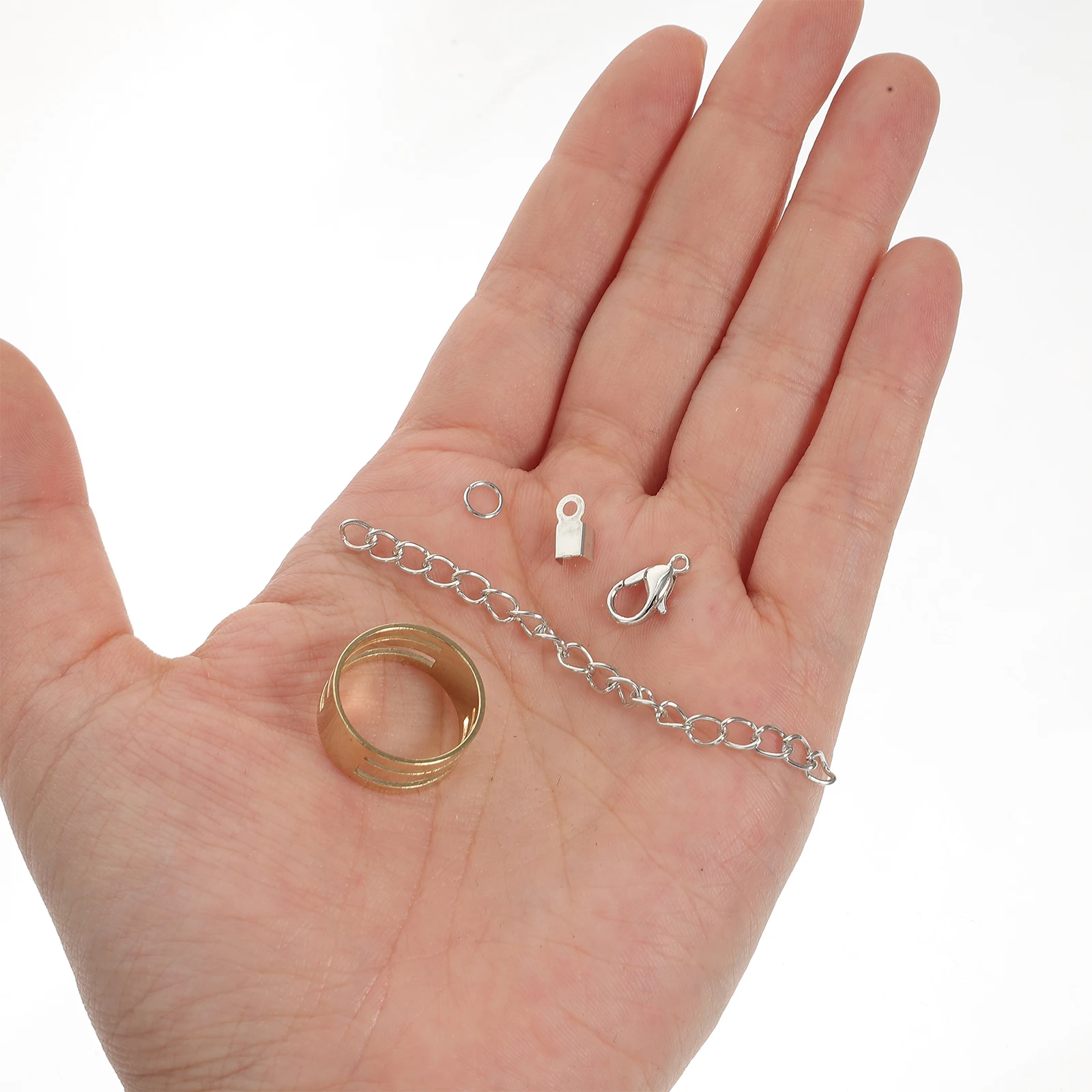 

Lobster Clasps Chain Connectors For Jewelry Making Diy Accessories Bracelet Necklace Repair Kits Crimp End Tips Jump