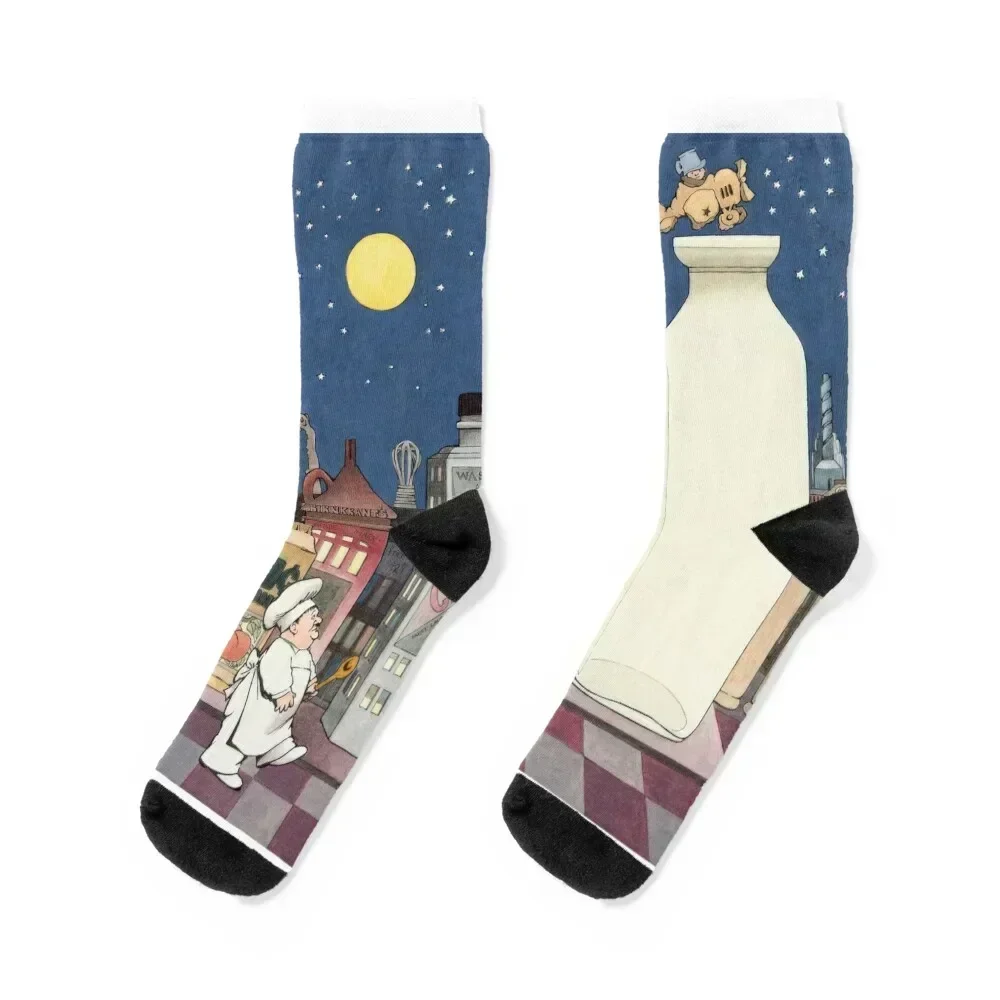 

Maurice Sendak Socks men cotton high quality tennis christmas gift New year's Women Socks Men's