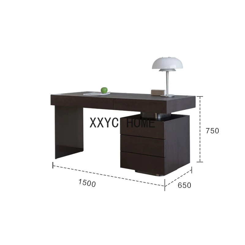 

Home Bedroom Study Writing Desk Drawer Storage Rack Combination
