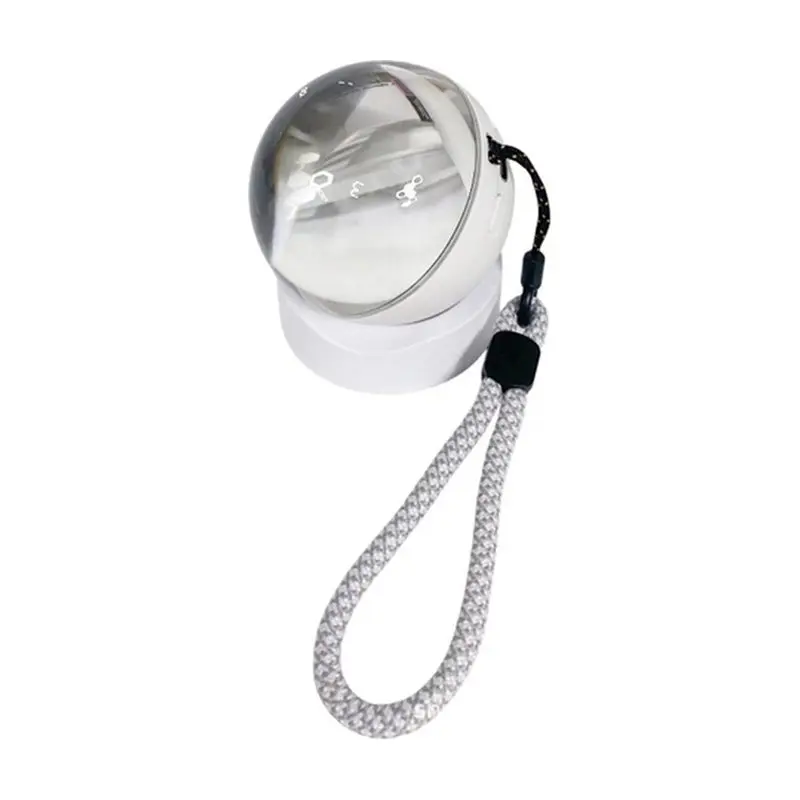 AB41-Bluetooth Enabled 3D Crystal Ball Video Player Audio Display Electronic Gift Customizable Birthday 2 Pieces