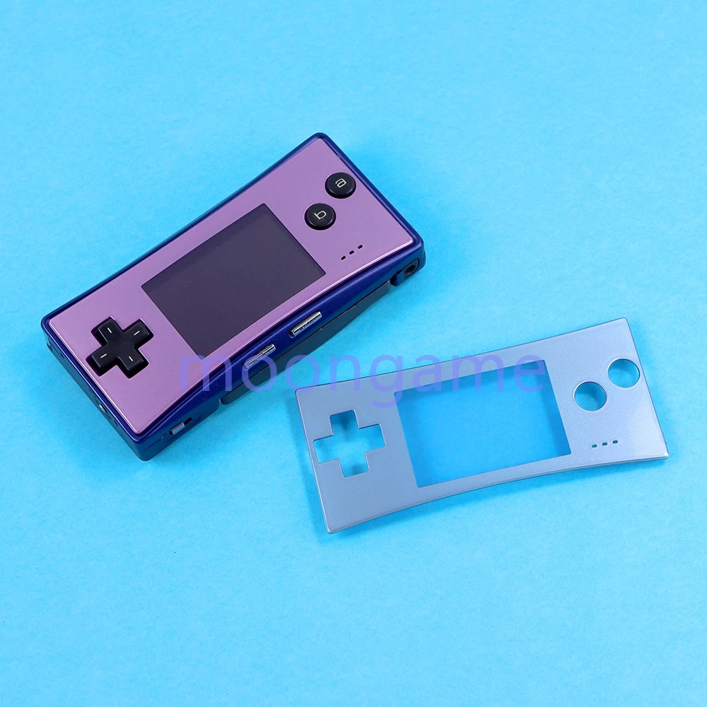 1 قطعة ل نينتندو GameBoy مايكرو غطاء الجبهة غطاء اللوحة لنظام GBM الجبهة شل