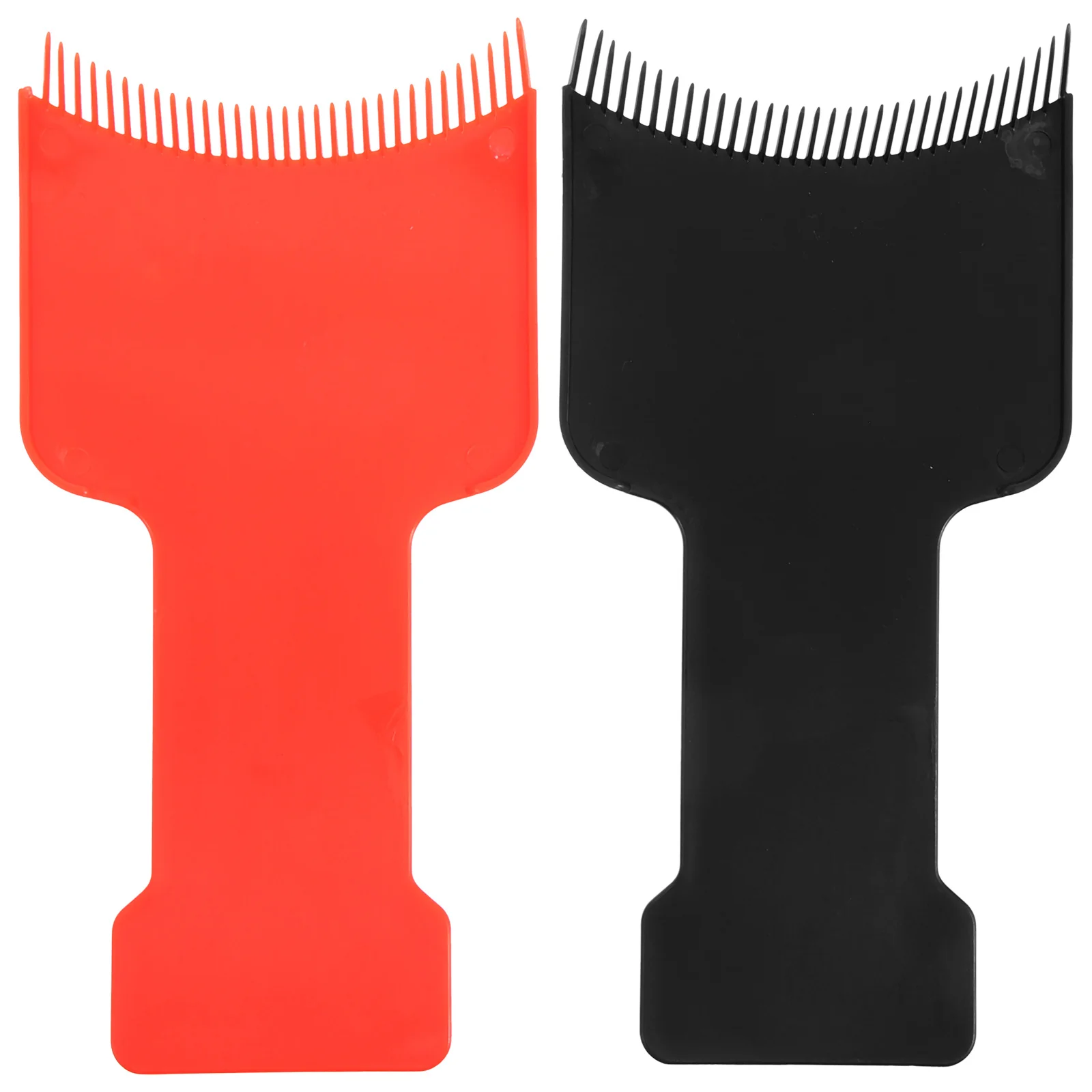 قطعتان من لوحة تلوين الشعر، أداة صبغ بمقبض مريح لوضع رقائق معدنية دقيقة، مثالية لمجموعة خدمات الصالونات ذاتية الصنع