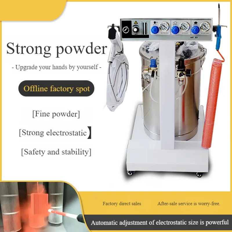 

Electrostatic Powder Coating Machine, Spray Painting Equipment for Plastic Coating Application