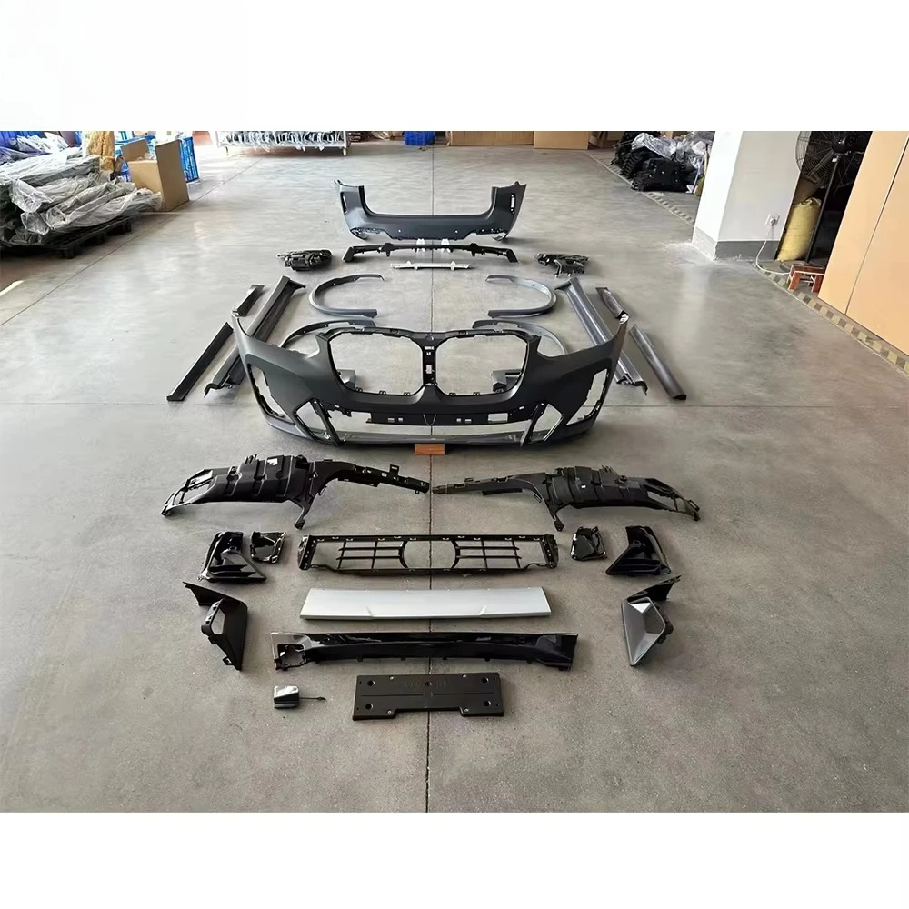 2018y X3 G01/08 Old to New 2023y X3 G01/08 LCI MT Sport Body Kit New Bumpers Grille Head Light Tail Light Over Fenders