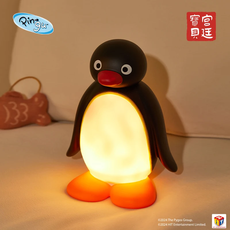 

Оригинальный ночник Pingu Penguin, периферийный светильник Lucky Star, прикроватная лампа, украшение для рабочего стола, подарок на день рождения, Рождество