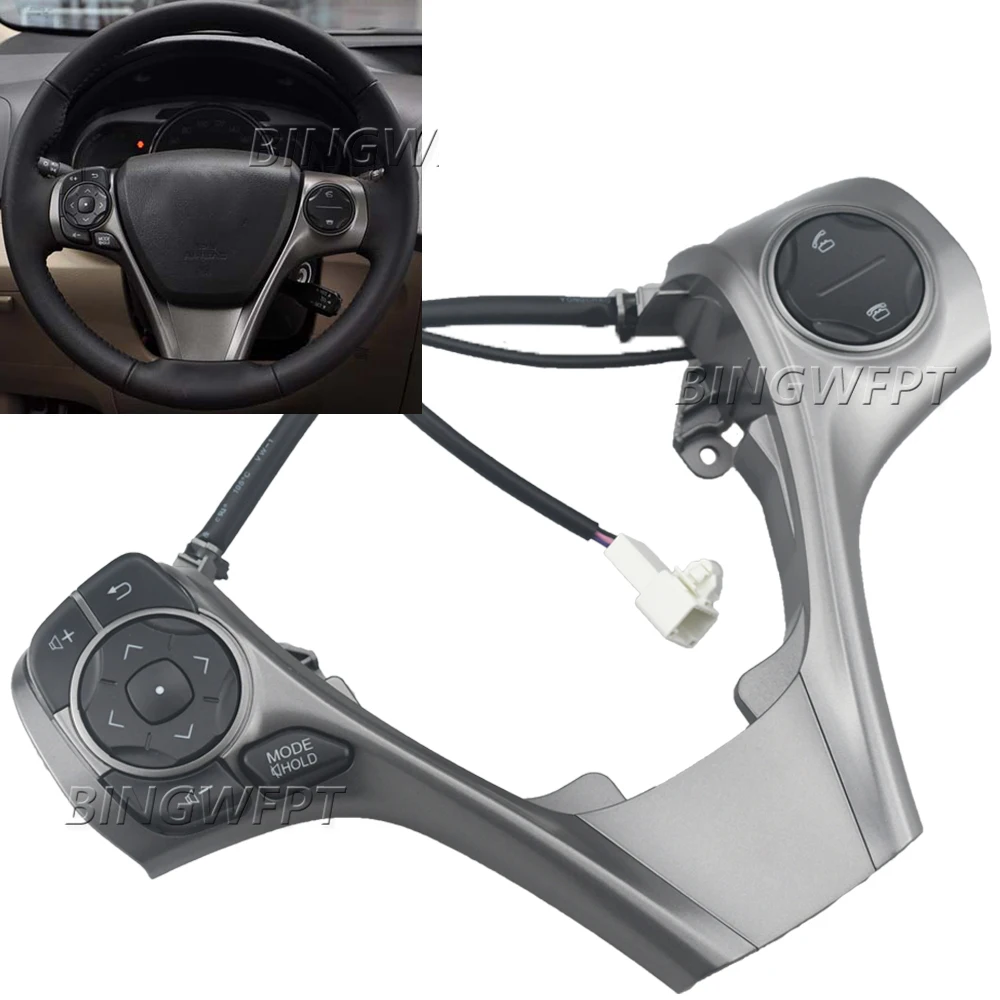 BINGWFPT For Toyota Camry ASV50 2015 - 2017 Combinatio Switch Multifunction Steering Wheel Audio Button Switches