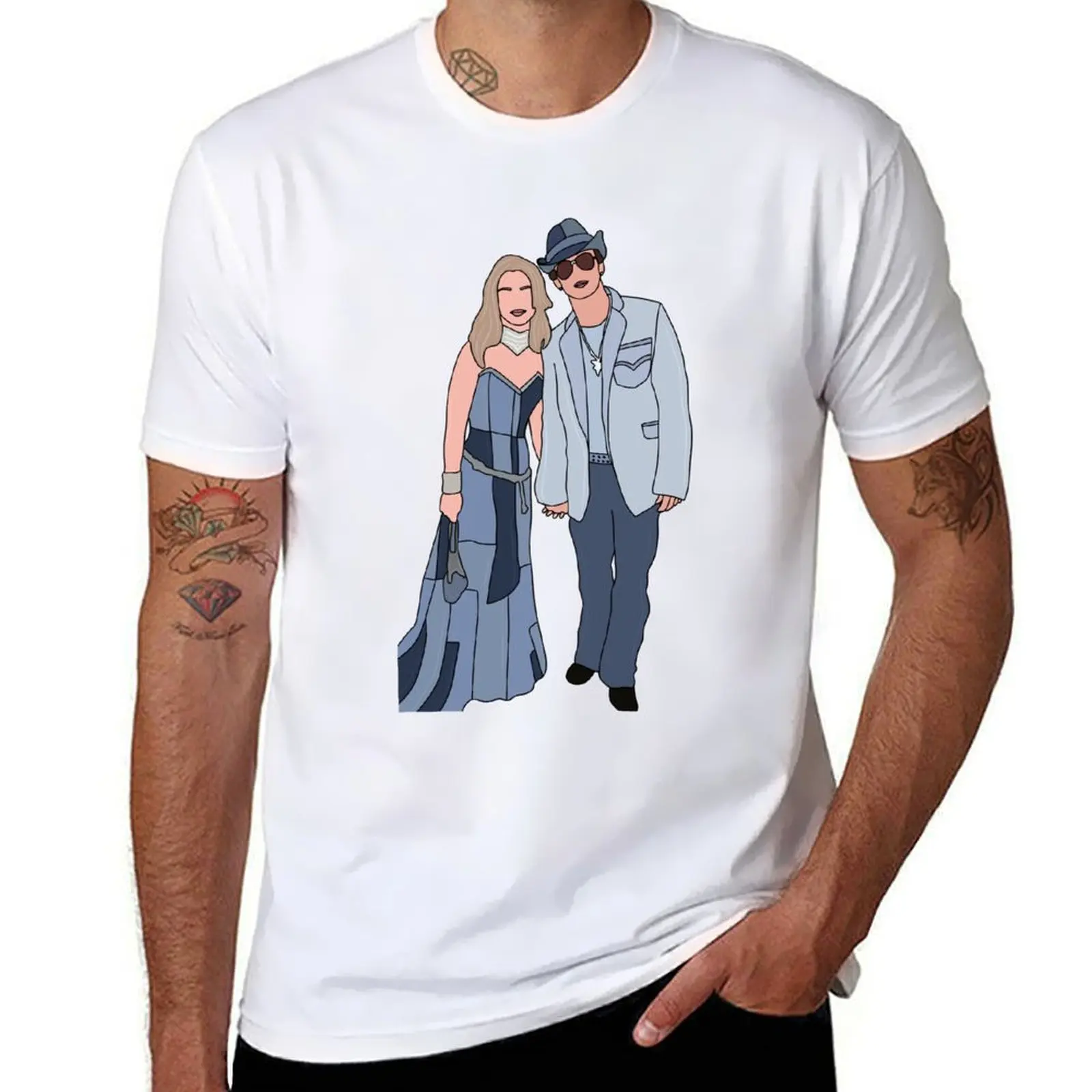 

Gift For Men Britney And Justin Gifts For Fan T-Shirt t shirts designer t shirt man plain T-Shirt