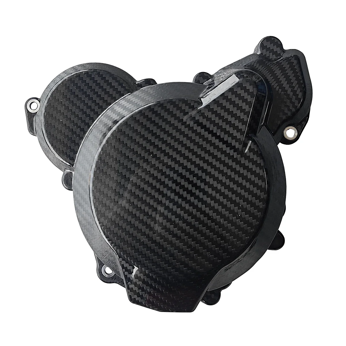 Motorcycle Carbon Fibre Engine Clutch Guard Ignition Protector For KTM SX EXC XC XCW TPI 250 300 Husqvarna TC TX TE 250i 300i