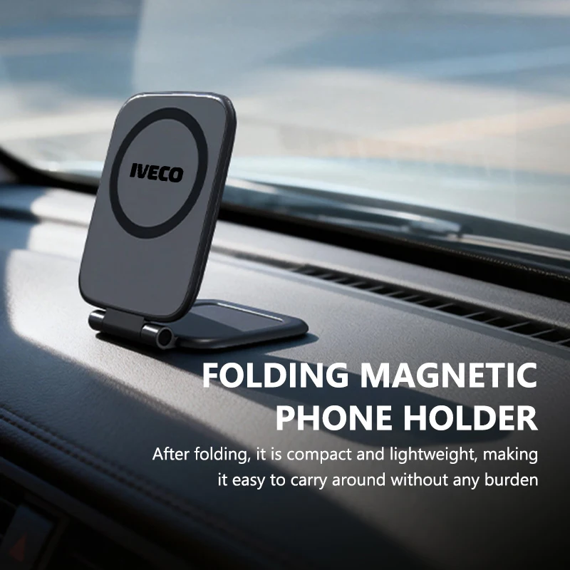 Soporte Magnético para Teléfono con Clip Protector para IVECO ABS, Daily, e-Daily, 4x4, Eurocargo, S-eWay, T-Way, Stralis ‌
