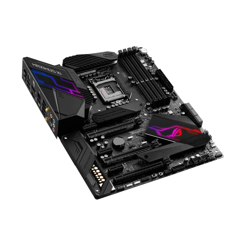 ASUS ROG MAXIMUS XI HERO Motherboard LGA1151 Support Core i5-9400F 8600K i7-9700F i9-9900KF CPU Intel Z390 4xDDR4 M.2 ATX