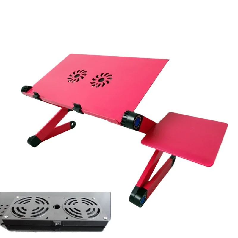 Table bed with small table dormitory lying flat playing foldable heat dissipation bracket