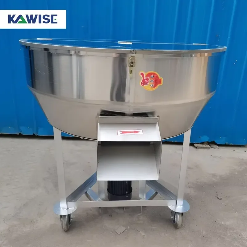 200 Kg/h Stainless Steel Mixer Machine for Feed and Food Powder Mixing with High Safety Level