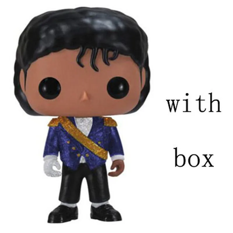 Michael Jackson Cute Vinyl 10cm Figure Model Toys Gifts Figures Statue Model Doll Collection Ornament Room Decoration Toys Gifts