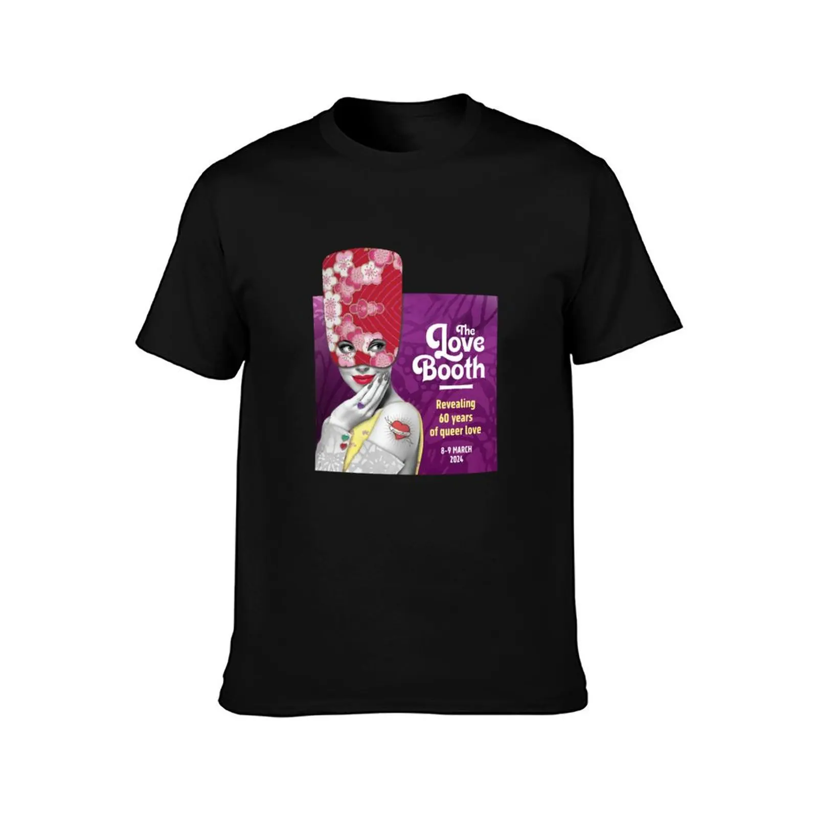 The Love Booth T-Shirt Work Wear Lightweight Tee T-Shirt