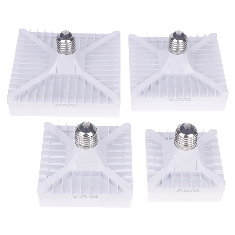 LED مصابيح كهربائية E27 قاعدة مربع مصباح السقف IP44 مقاوم للماء توفير الطاقة ضوء داخلي لغرفة المعيشة الممر أضواء الحمام