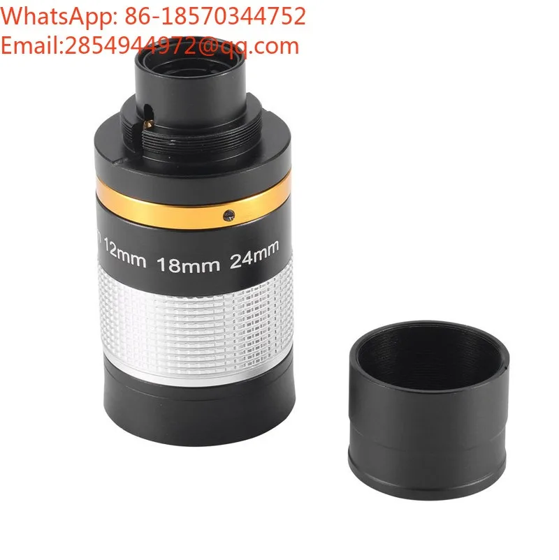 Astronomical Telescope Accessories 7-21mm Variable Magnification Eyepiece, All-metal Continuous Zoom 1.25 Inches 31.7mm