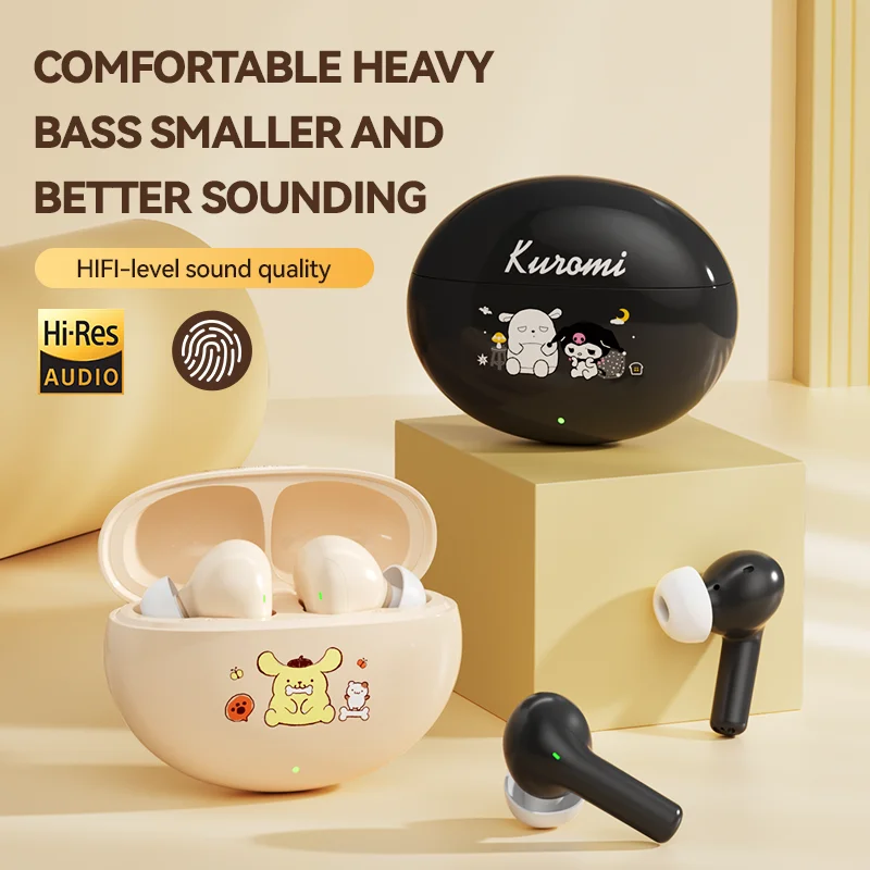 Oryginalne słuchawki bezprzewodowe Bluetooth 2025 S220 TWS z dotykowym sterowaniem, adaptacyjnym dopasowaniem i sportowym wzorem, kompatybilne z Androidem i iPhone.