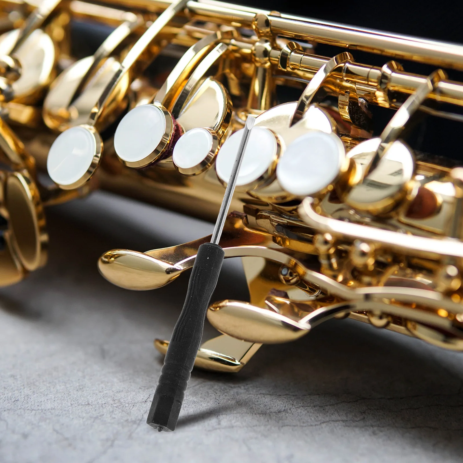 

Small Screwdriver Multi-Purpose Repair Tool for Clarinet Flute Saxophone Portable Instrument Maintenance Kit Screwdriver Repair