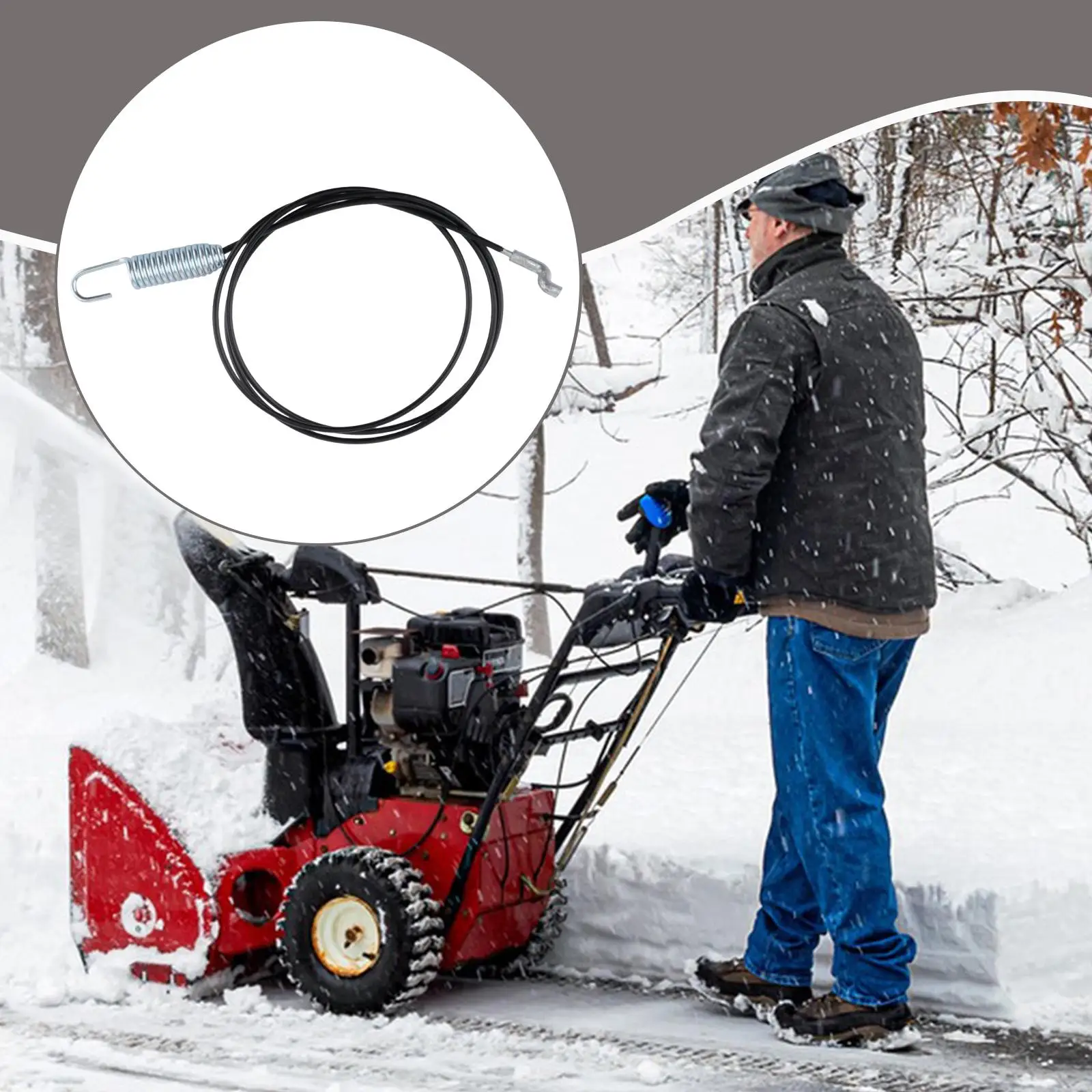 746-04230 Auger Control Cable 946-04230B Simple Assembly Sturdy Accessory Components Auger Cable 946-04230 Snow Blower