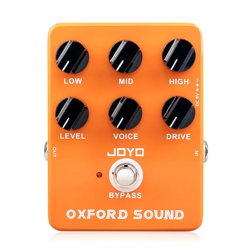 

JOYO JF-22 Oxford Sound Distortion Guitar Effect Pedal 70's Classic British Rock Clean Distortion Amplifier Simulation Pedal