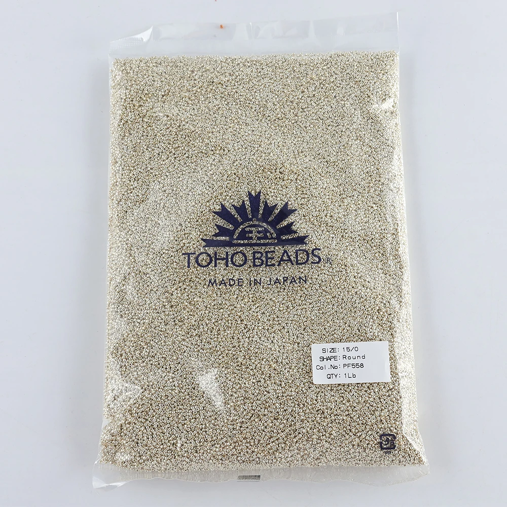 Imported from Japan 15/0 metallic TOHO beads 450g packaging jewelry accessories DIY enthusiasts' first choice