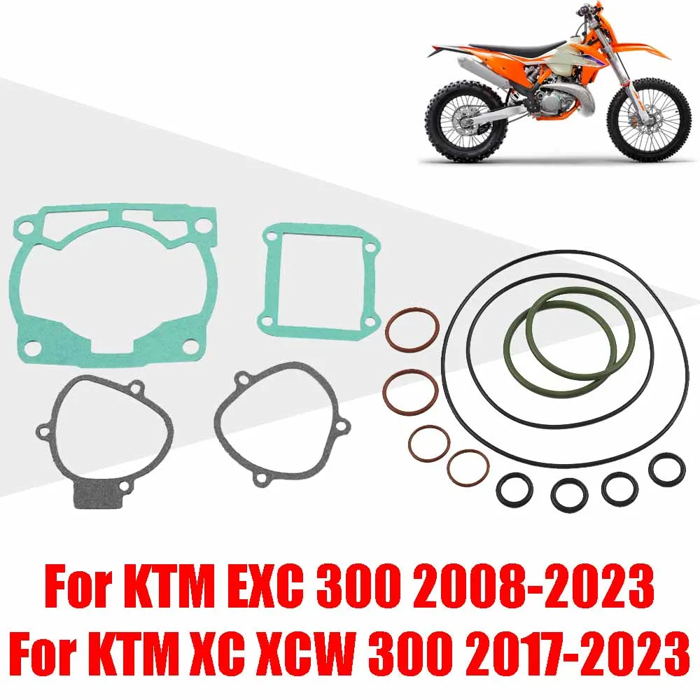 For KTM EXC 300 TPI XC XCW XC-W 300 EXC300 2008 - 2023 2022 Motorcycle Accessories Gaskets Engine Cylinder Head Gasket Parts