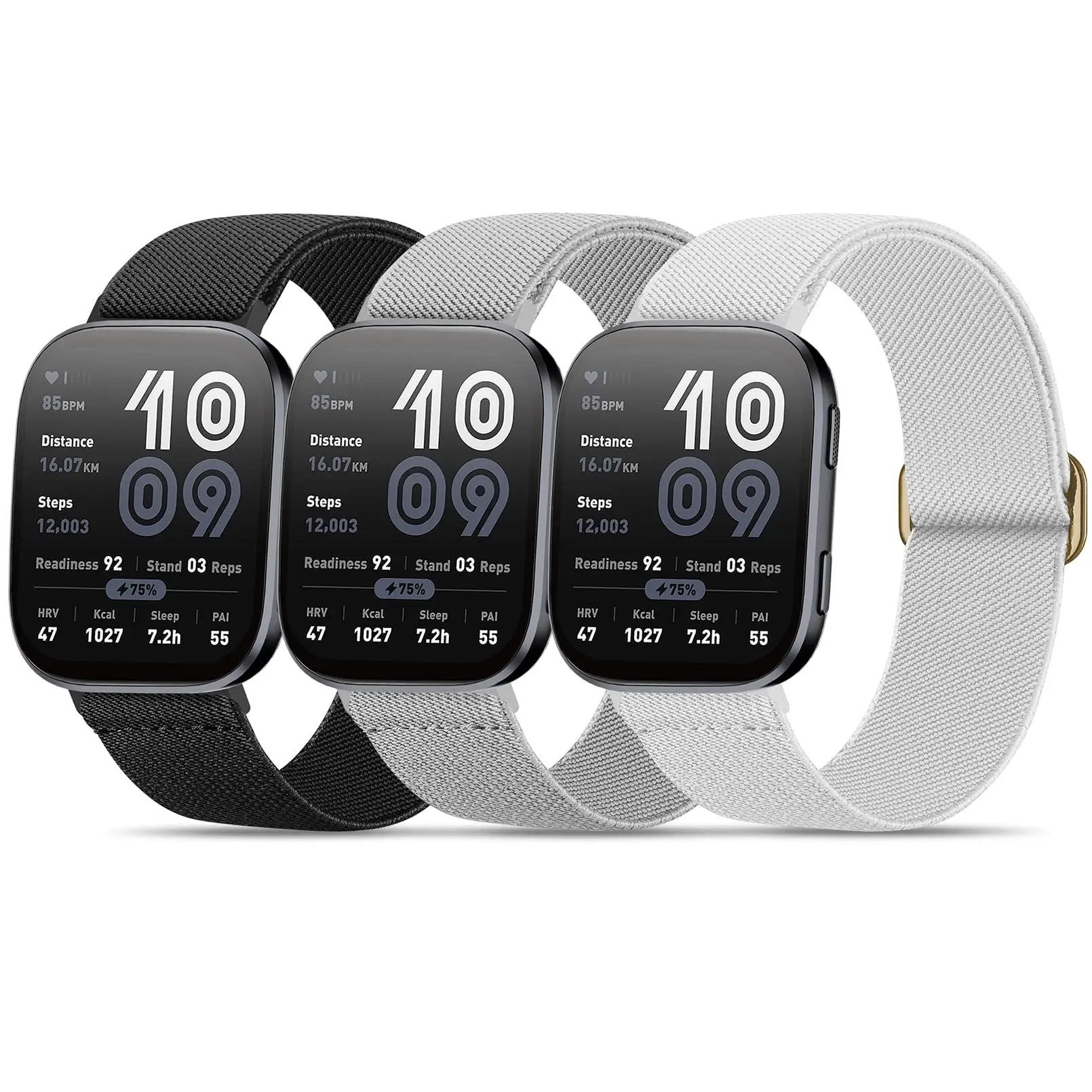 NEW Elastic Nylon strap For Amazfit GTS 4/3/2/Mini/GTR 4/3/3 Pro/2/2e Sport 20mm/22mm Bracelet for Amazfit bip 6-5-3/u/pro band