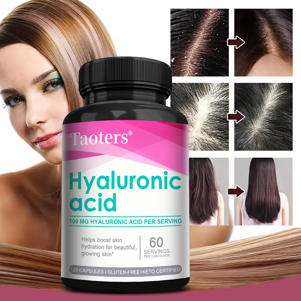 

Hyaluronic Acid Capsules, Deep Skin Moisturizing Brightening, Niacinamide Whitening, Joint Lubrication, Hair Eye Health