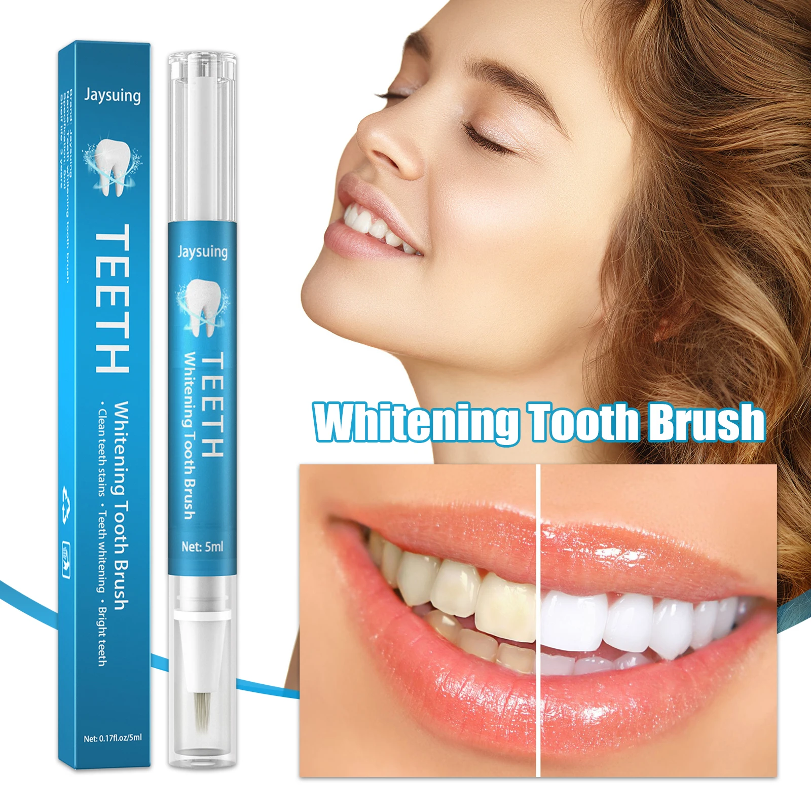 Dentes Whitening Soro Creme Dental, Remover manchas de placa, Higiene Oral, Limpeza, Ferramentas Branqueamento Dental, Hálito Fresco, Tooth Care