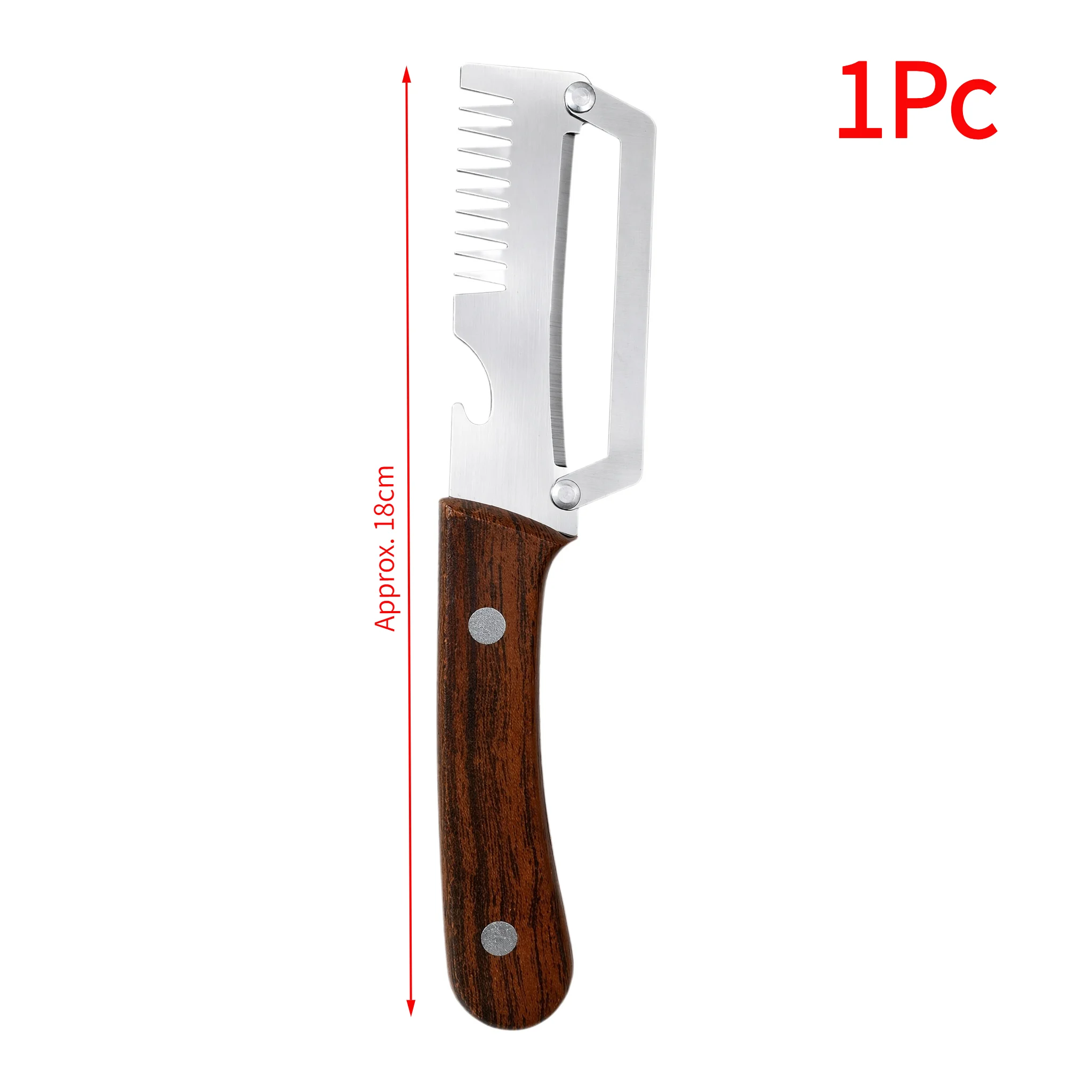 1Pc Multi-Functional Kitchen Peeler 4-in-1 Stainless Steel Vegetable Fruit Slicer Cutter Julienne Tool With Bottle Opener‘