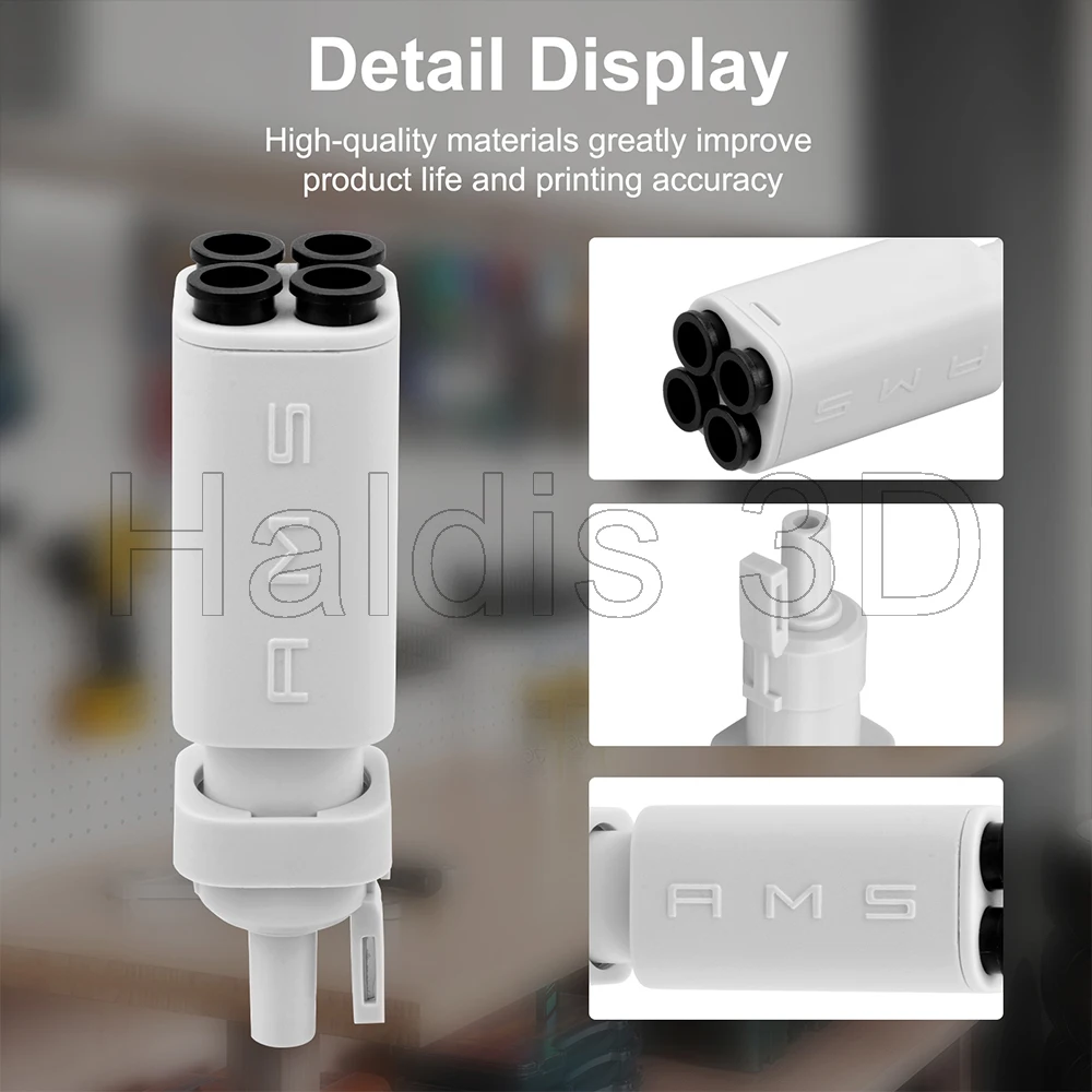 Per Bambu Lab A1 AMS Wire Hub Componenti a cinque vie Interruttore di consumo per Bambulab A1 Mini AMS Lite Accessori per stampante 3D Parte