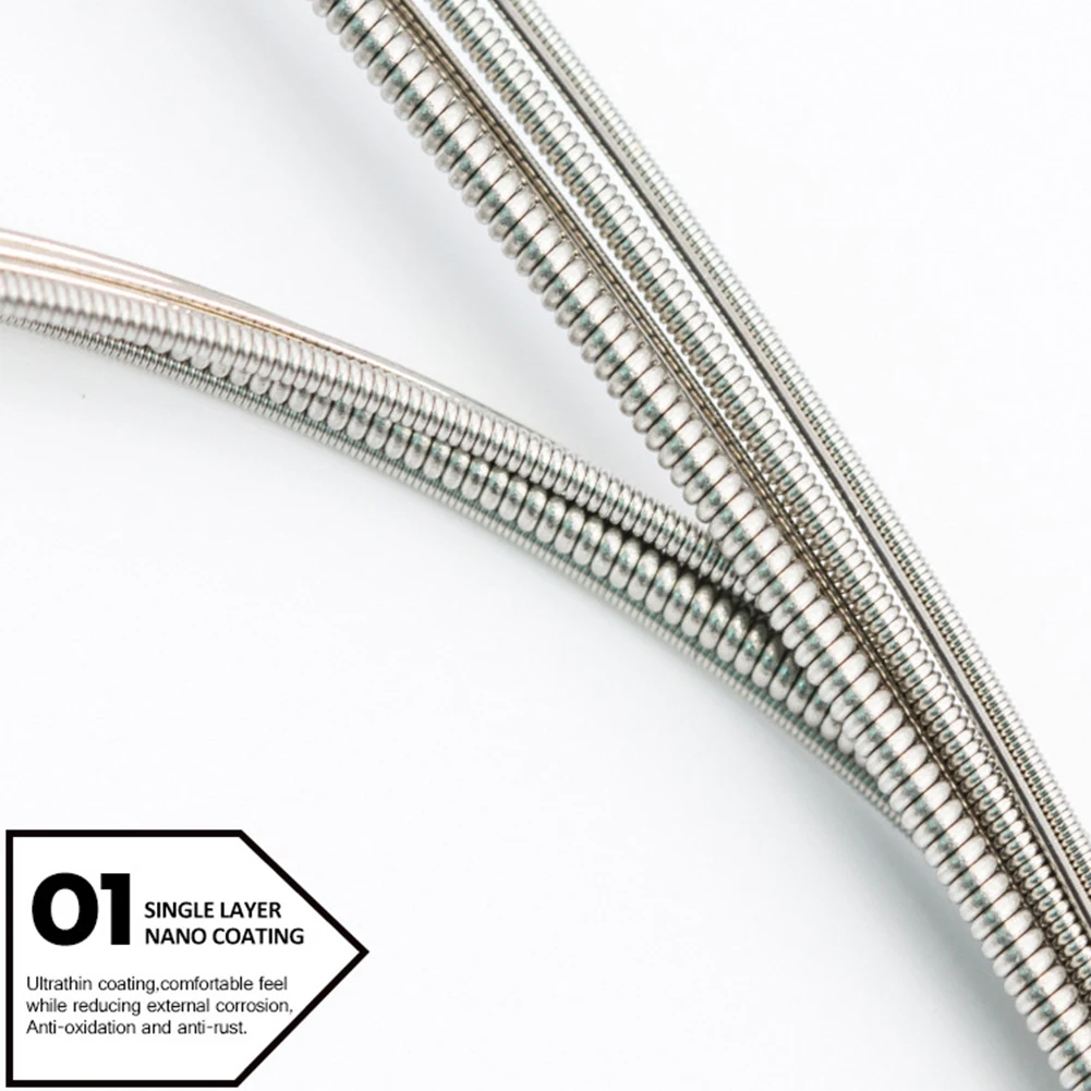 

Orphee Electric Guitar Strings E B G D A Single String Super Light Gauge 009-042 Guitar Accessory For Guitar Part Musical