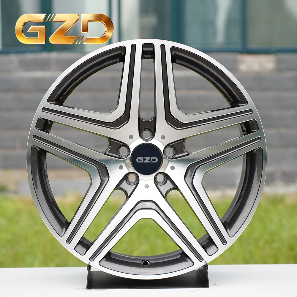 GZD Alloy 1 Piece 22 24 Inch 5x112 5x120 5x114.3 Passenger Car Wheels Monoblock 20 21 20 Inch Forged Wheels