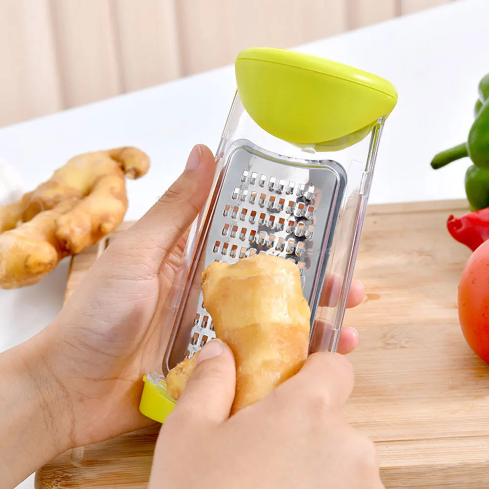 

Stainless Steel Cheese Grater Semicircular Zester for Ginger Garlic Lemon Fruit Vegetable Kitchen Tool Rust for Carrot