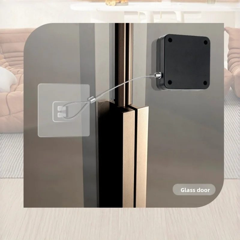 ترقية جديدة التخميد العازلة الباب التلقائي أقرب لكمة الحرة انزلاق الباب التلقائي أقرب متعدد الوظائف الباب أقرب إغلاق #2
