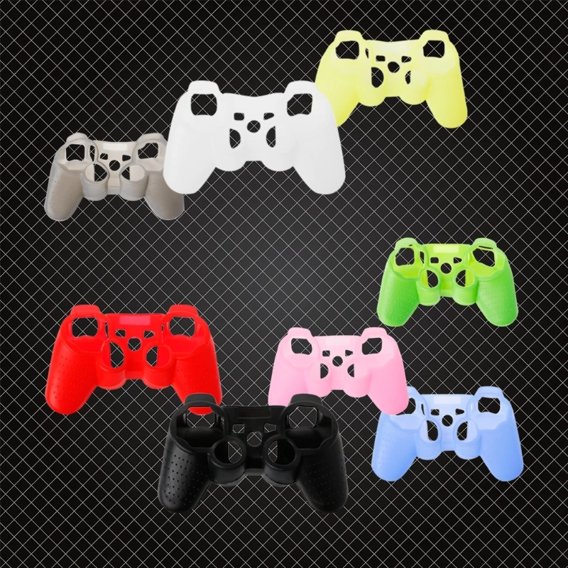 For PS3 Controller Silicone for Case Protective Skin Cover Wrap for Case