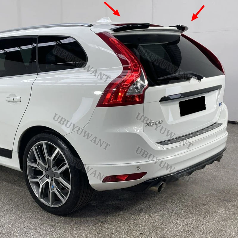 Für Volvo North Star Heck V60 XC60 V40 ABS-Material Auto-Heckflügel in Grundierungsfarbe Heckspoiler