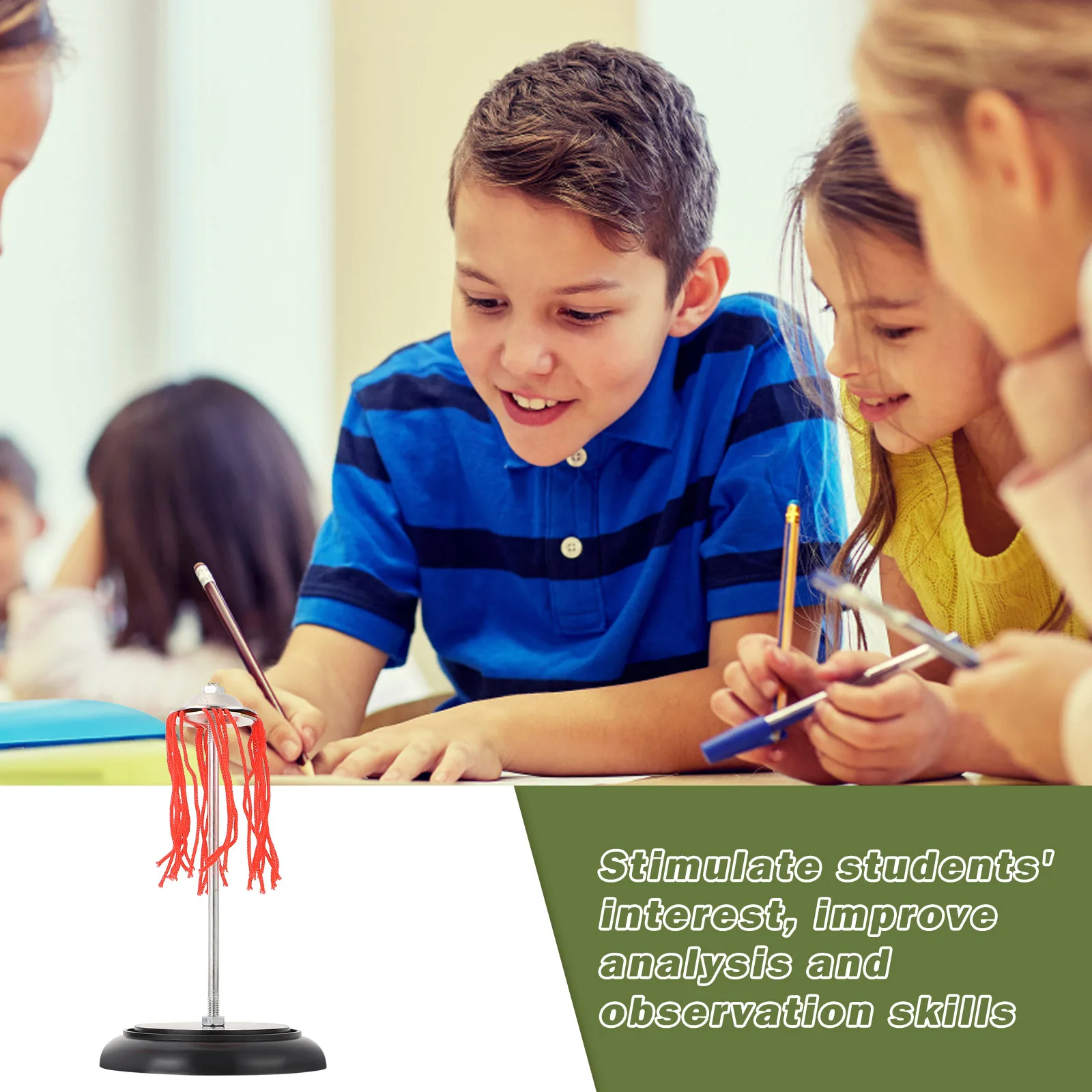 2pcs Physics Experiment Equipment Electric Plume For Junior High School Electrostatic Experiments Teaching Tool Scientific