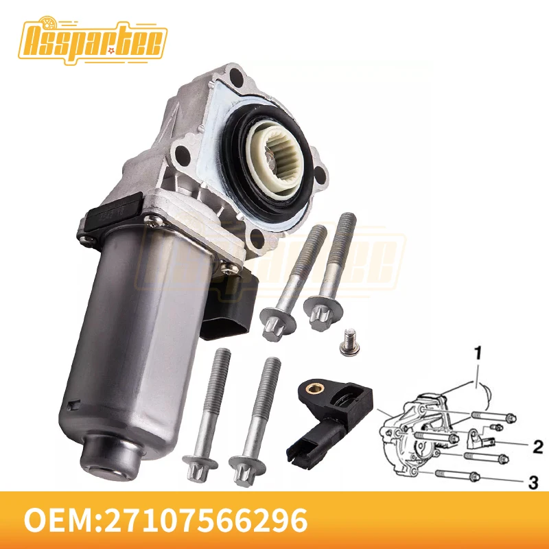 AP03 A Set Transfer Case Shift Motor Actuator with Resistor (Sensor) For BMW ATC400 ATC500  ATC700 27102449709 27103455139