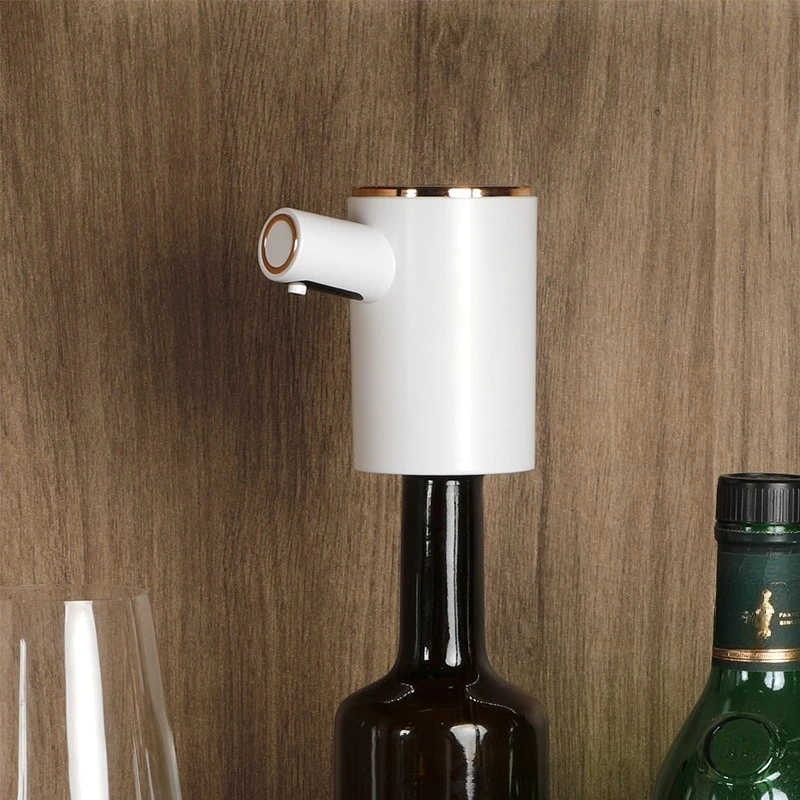 New Infrared Induction Electric Wine Dispenser USB Food‑Grade Portable Wine Pump For Business Gift Home Bar Use