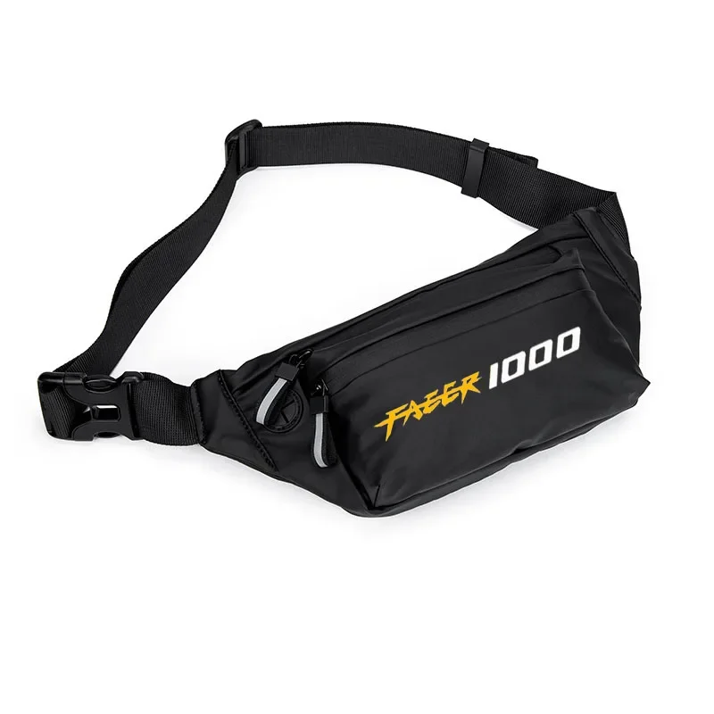 

For FZ1 FAZER YZ1 Fazer LOGO Men Waist Pack Belt Hip Bum Slant back bag Chest Bag Male Motorcycle Riding Antitheft Purse