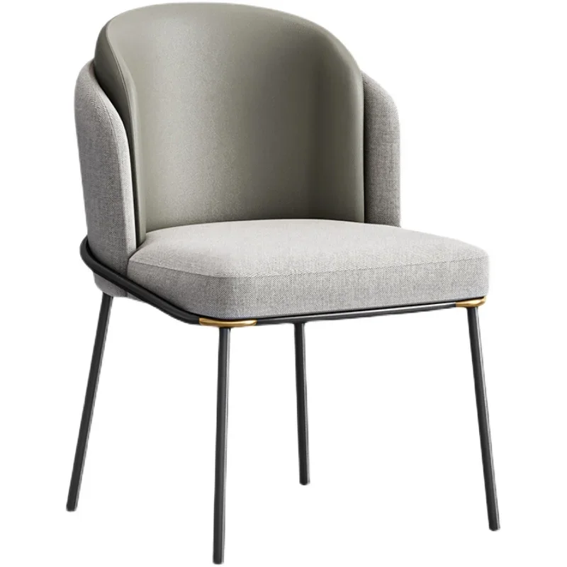 Sillas de Comedor móviles largas de jardín, tocador antiguo Individual nórdico, Sillas Para Comedor, muebles Para el hogar ZY50CY