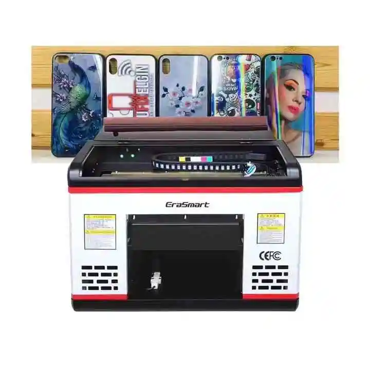 Credit card A3 Impresora UV Flat Bed DTF Iphone Case Digital Garment Printing  Inkjet Led Price Flatbed  Printer