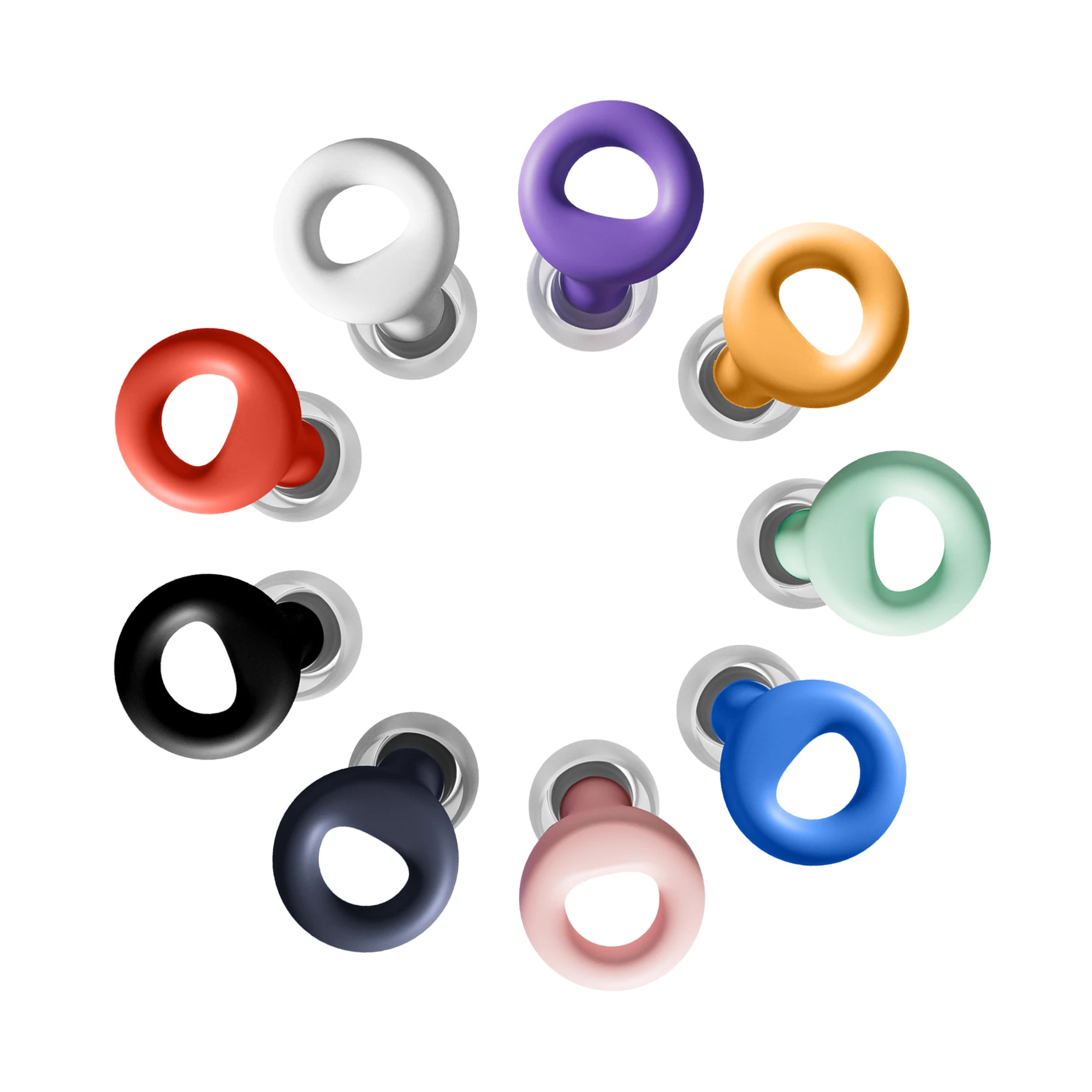 Noise Reduction Earplugs Ideal for Swimming Sleeping Learning Concerts Motorcyclists And More 8 Ear Tips in XS/S/M/L