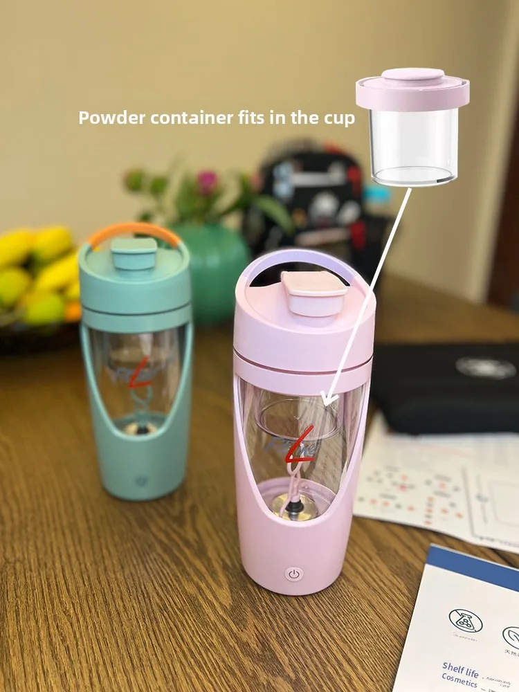 

26Fitline Auatic Mixing Cup with Poer Box High Quali Tritan Material ake Cup European Sle Universal Use