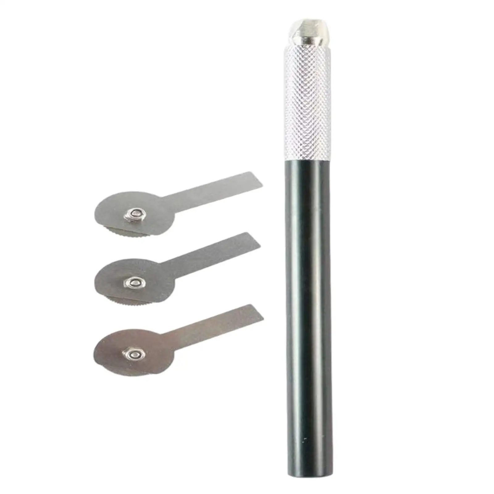 Rivet Maker Replacement Scribing Tool Metal Handle Kit Air Adaptor Connector for Craft Plastic Resin Soft Metal